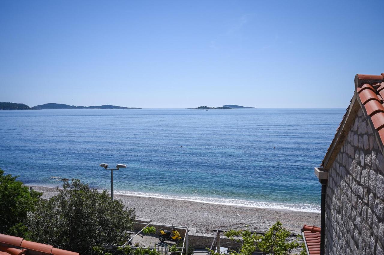 Beach House Poseydon Mlini Zewnętrze zdjęcie