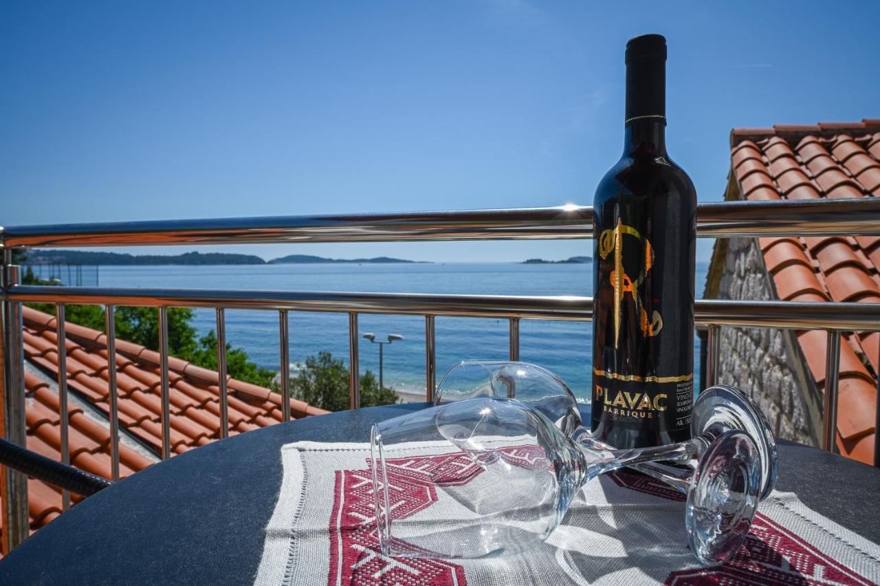 Beach House Poseydon Mlini Zewnętrze zdjęcie